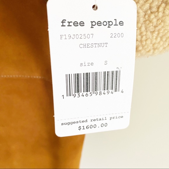 Free People Aspen Marshall suede shearling jacket - Picture 10 of 14